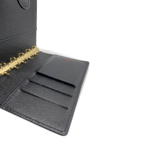 LOUIS VUITTON（ルイ ヴィトン）LOUIS VUITTON (ルイ ヴィトン) 手帳カバー ブラックの古着・服飾アイテム