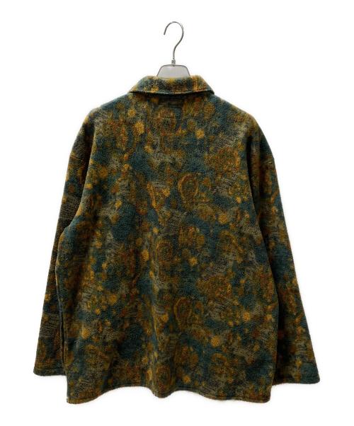 SUPREME（シュプリーム）SUPREME (シュプリーム) Paisley Fleece Shirt グリーン×ブラウン サイズ:Ｌの古着・服飾アイテム