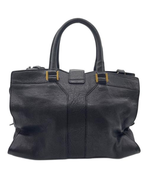 Yves Saint Laurent（イヴサンローラン）Yves Saint Laurent (イヴサンローラン) ショルダーバッグ ブラックの古着・服飾アイテム