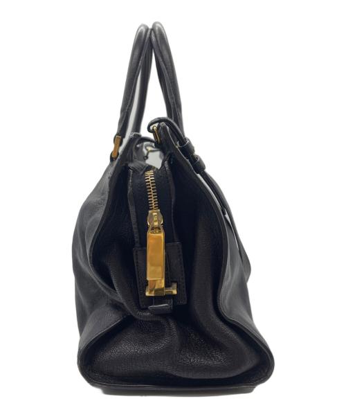 Yves Saint Laurent（イヴサンローラン）Yves Saint Laurent (イヴサンローラン) ショルダーバッグ ブラックの古着・服飾アイテム