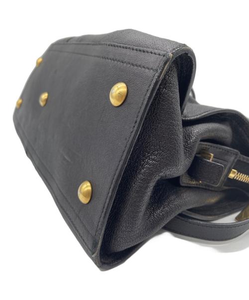 Yves Saint Laurent（イヴサンローラン）Yves Saint Laurent (イヴサンローラン) ショルダーバッグ ブラックの古着・服飾アイテム