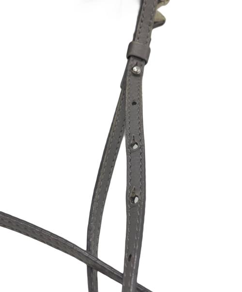 BALENCIAGA（バレンシアガ）BALENCIAGA (バレンシアガ) ショルダーバッグ グレー×アイボリーの古着・服飾アイテム