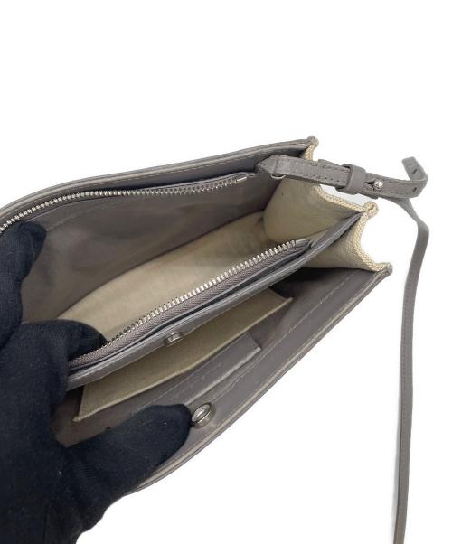 BALENCIAGA（バレンシアガ）BALENCIAGA (バレンシアガ) ショルダーバッグ グレー×アイボリーの古着・服飾アイテム