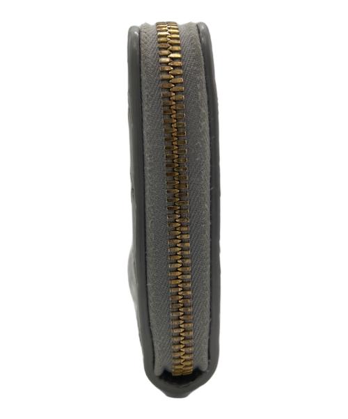 BOTTEGA VENETA（ボッテガベネタ）BOTTEGA VENETA (ボッテガベネタ) ラウンドファスナー長財布 グレーの古着・服飾アイテム