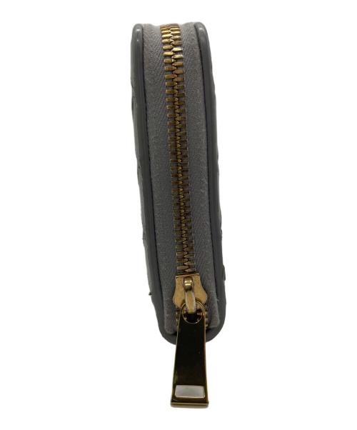 BOTTEGA VENETA（ボッテガベネタ）BOTTEGA VENETA (ボッテガベネタ) ラウンドファスナー長財布 グレーの古着・服飾アイテム