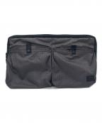 PORTERポーター）の古着「ウエストバッグ」｜グレー