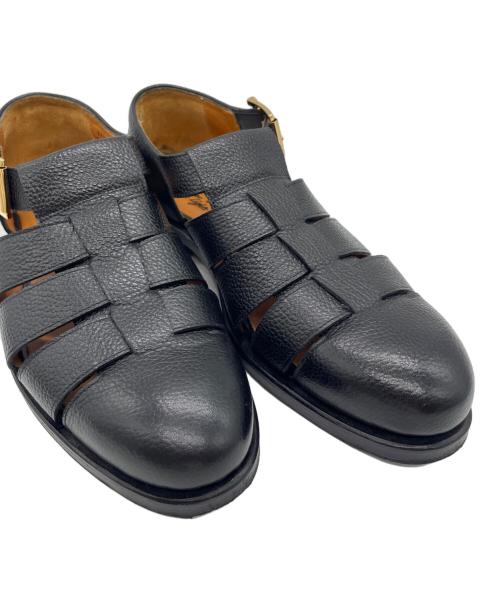 Jalan Sriwijaya（ジャランスリウァヤ）Jalan Sriwijaya (ジャランスリウァヤ) シューズ ブラック サイズ:7の古着・服飾アイテム