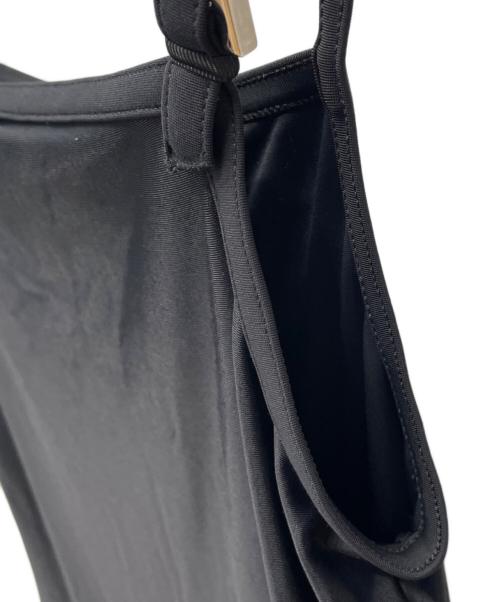 FENDI（フェンディ）FENDI (フェンディ) ノースリーブ・キャミソールワンピース ブラック サイズ:42の古着・服飾アイテム