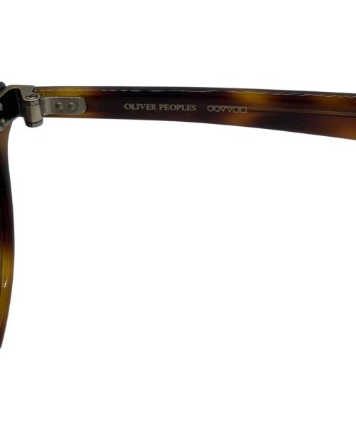 OLIVER PEOPLES（オリバーピープルズ）OLIVER PEOPLES (オリバーピープルズ) サングラス ブラウンの古着・服飾アイテム