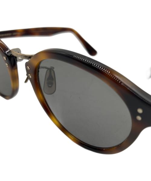 OLIVER PEOPLES（オリバーピープルズ）OLIVER PEOPLES (オリバーピープルズ) サングラス ブラウンの古着・服飾アイテム
