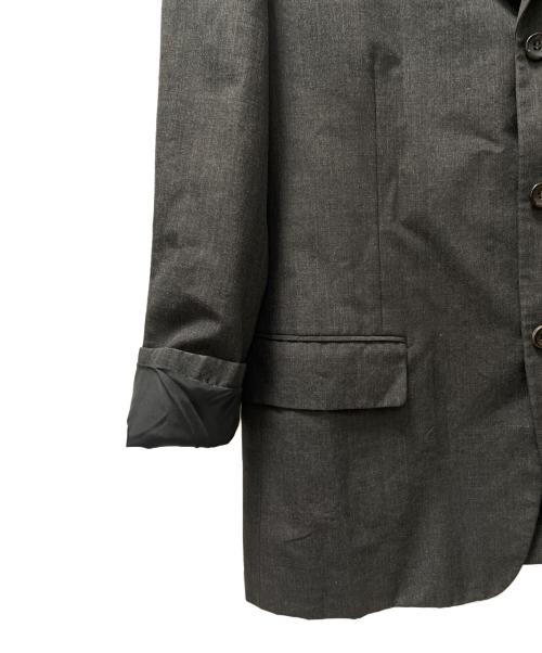 COMME des GARCONS HOMME PLUS（コムデギャルソンオムプリュス）COMME des GARCONS HOMME PLUS (コムデギャルソンオムプリュス) BARNEYS NEWYORK (バーニーズ・ニューヨーク) 3Bジャケット グレー サイズ:Mの古着・服飾アイテム