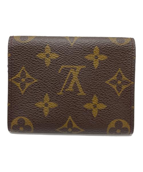 LOUIS VUITTON（ルイ ヴィトン）LOUIS VUITTON (ルイ ヴィトン) アンヴェロップ・カルト ドゥ ヴィジット ブラウンの古着・服飾アイテム