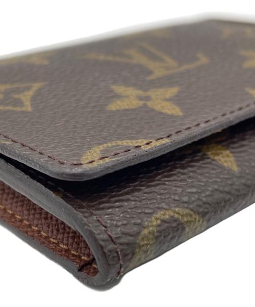 LOUIS VUITTON（ルイ ヴィトン）LOUIS VUITTON (ルイ ヴィトン) アンヴェロップ・カルト ドゥ ヴィジット ブラウンの古着・服飾アイテム