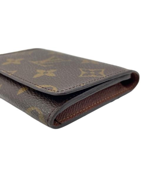 LOUIS VUITTON（ルイ ヴィトン）LOUIS VUITTON (ルイ ヴィトン) アンヴェロップ・カルト ドゥ ヴィジット ブラウンの古着・服飾アイテム