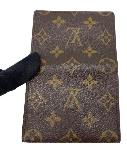 LOUIS VUITTON（ルイ ヴィトン）LOUIS VUITTON (ルイ ヴィトン) アンヴェロップ・カルト ドゥ ヴィジット ブラウンの古着・服飾アイテム