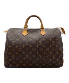 LOUIS VUITTON（ルイ ヴィトン）の古着「ハンドバッグ」｜ブラウン×ベージュ