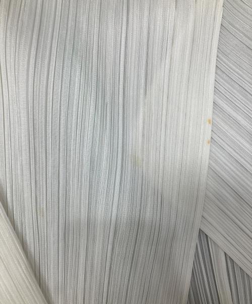 PLEATS PLEASE（プリーツプリーズ）PLEATS PLEASE (プリーツプリーズ) プリーツカーディガン ホワイト サイズ:3の古着・服飾アイテム