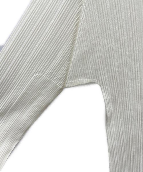 PLEATS PLEASE（プリーツプリーズ）PLEATS PLEASE (プリーツプリーズ) プリーツブラウス アイボリー サイズ:3の古着・服飾アイテム