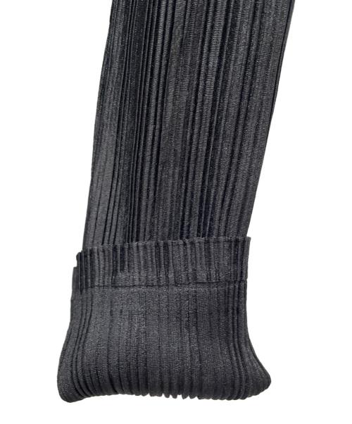 PLEATS PLEASE（プリーツプリーズ）PLEATS PLEASE (プリーツプリーズ) プリーツブラウス ブラック サイズ:3の古着・服飾アイテム