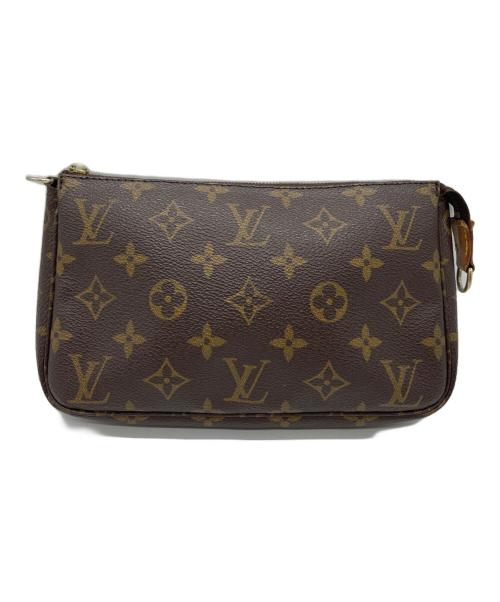 LOUIS VUITTON（ルイ ヴィトン）LOUIS VUITTON (ルイ ヴィトン) ポーチ ブラウンの古着・服飾アイテム