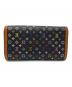 LOUIS VUITTON (ルイ ヴィトン) ポルトフォイユ・インターナショナル ブラック×ブラウン：12000円