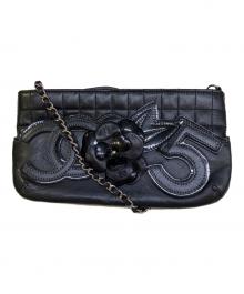 CHANEL（シャネル）の古着「アイコンミニチェーンバッグ」｜ブラック