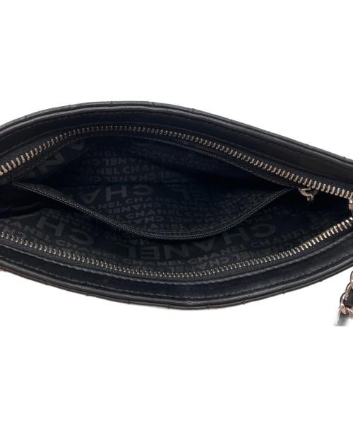 CHANEL（シャネル）CHANEL (シャネル) アイコンミニチェーンバッグ ブラックの古着・服飾アイテム