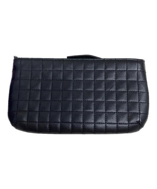 CHANEL（シャネル）CHANEL (シャネル) アイコンミニチェーンバッグ ブラックの古着・服飾アイテム