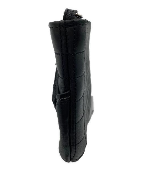 CHANEL（シャネル）CHANEL (シャネル) アイコンミニチェーンバッグ ブラックの古着・服飾アイテム