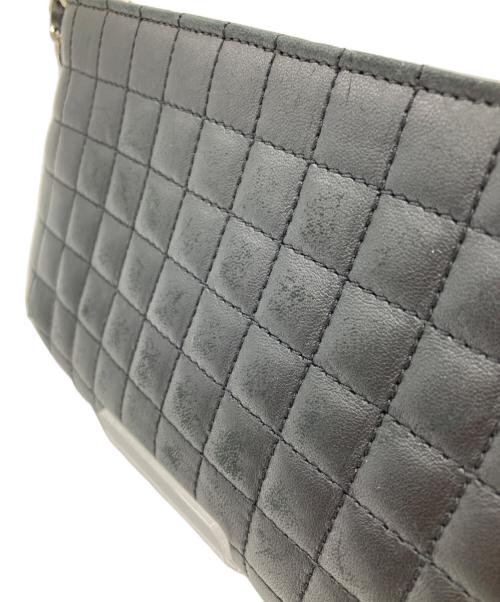 CHANEL（シャネル）CHANEL (シャネル) アイコンミニチェーンバッグ ブラックの古着・服飾アイテム