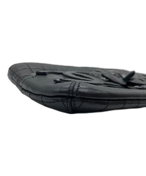 CHANEL（シャネル）CHANEL (シャネル) アイコンミニチェーンバッグ ブラックの古着・服飾アイテム