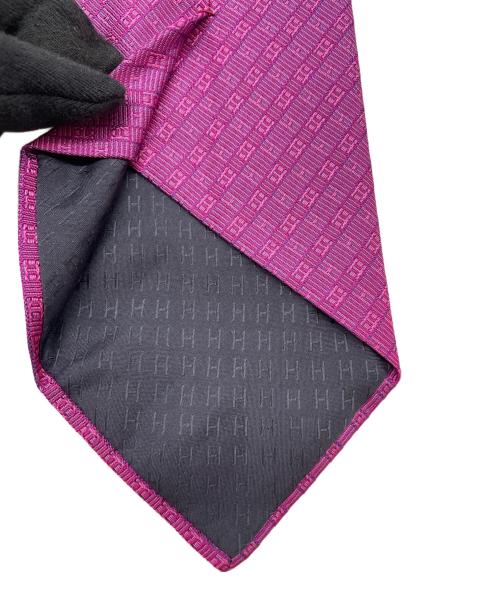 HERMES（エルメス）HERMES (エルメス) ネクタイ パープル サイズ:表記無しの古着・服飾アイテム