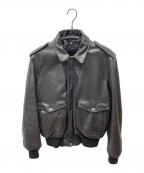 Schottショット）の古着「フライトレザージャケット」｜ブラック