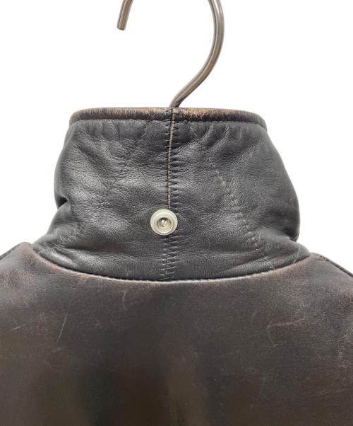 Schott（ショット）Schott (ショット) フライトレザージャケット ブラック サイズ:42の古着・服飾アイテム