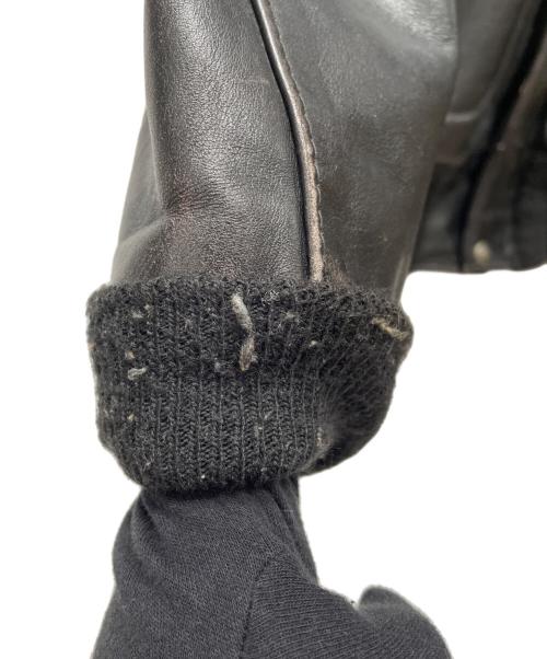 Schott（ショット）Schott (ショット) フライトレザージャケット ブラック サイズ:42の古着・服飾アイテム