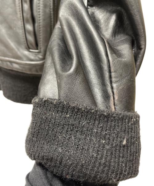 Schott（ショット）Schott (ショット) フライトレザージャケット ブラック サイズ:42の古着・服飾アイテム