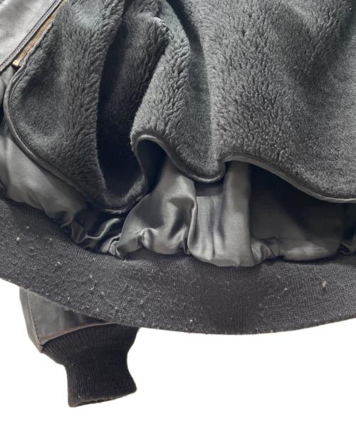 Schott（ショット）Schott (ショット) フライトレザージャケット ブラック サイズ:42の古着・服飾アイテム