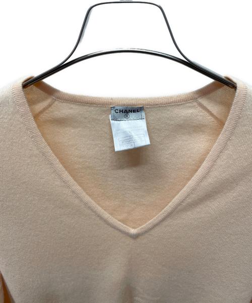CHANEL（シャネル）CHANEL (シャネル) 薄手ニット ピンク サイズ:42の古着・服飾アイテム
