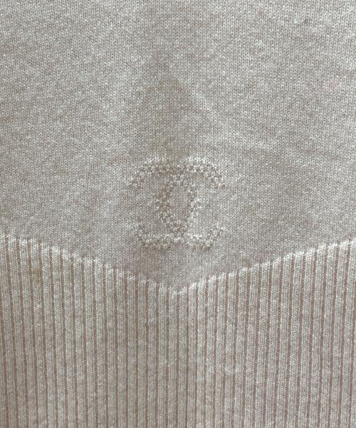CHANEL（シャネル）CHANEL (シャネル) 薄手ニット ピンク サイズ:42の古着・服飾アイテム