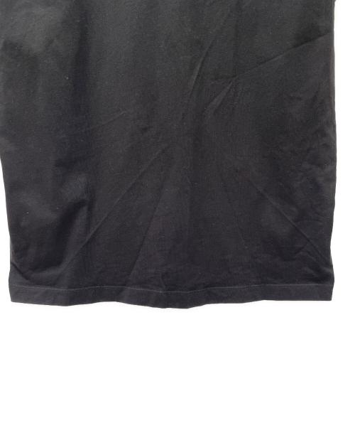 MONCLER（モンクレール）MONCLER (モンクレール) 半袖Tシャツ ブラック サイズ:Lの古着・服飾アイテム