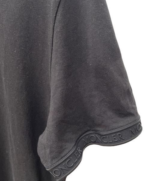 MONCLER（モンクレール）MONCLER (モンクレール) 半袖Tシャツ ブラック サイズ:Lの古着・服飾アイテム