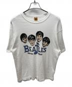 HUMAN MADEヒューマンメイド）の古着「プリントTシャツ」｜ホワイト