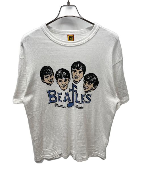 HUMAN MADE（ヒューマンメイド）HUMAN MADE (ヒューマンメイド) プリントTシャツ ホワイト サイズ:XLの古着・服飾アイテム
