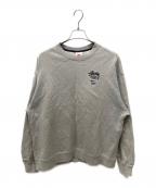 ）の古着「Fleece Crew Sweatshirt」｜グレー