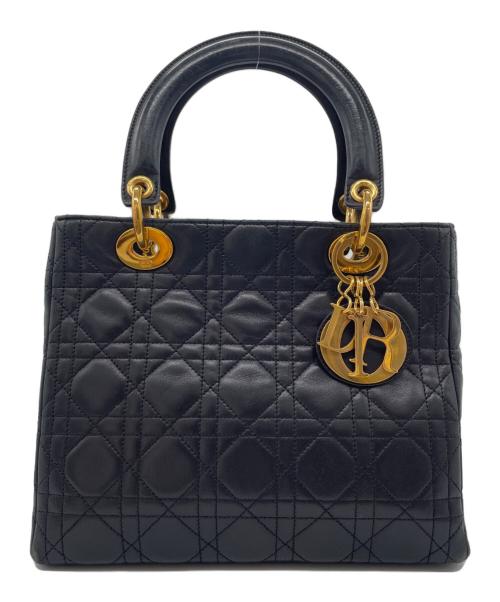 Christian Dior（クリスチャン ディオール）Christian Dior (クリスチャン ディオール) ハンドバッグ ブラックの古着・服飾アイテム