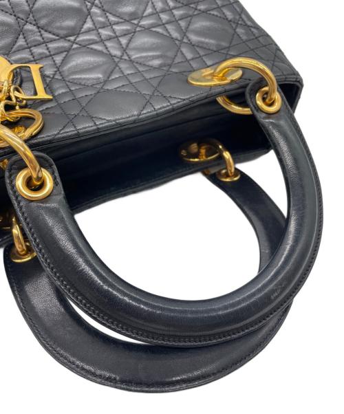 Christian Dior（クリスチャン ディオール）Christian Dior (クリスチャン ディオール) ハンドバッグ ブラックの古着・服飾アイテム