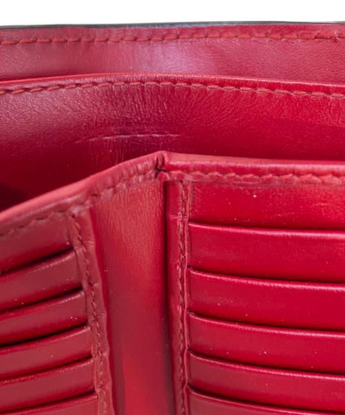 GUCCI（グッチ）GUCCI (グッチ) 2つ折り財布 レッドの古着・服飾アイテム