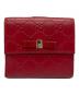 GUCCI（グッチ）の古着「2つ折り財布」｜レッド