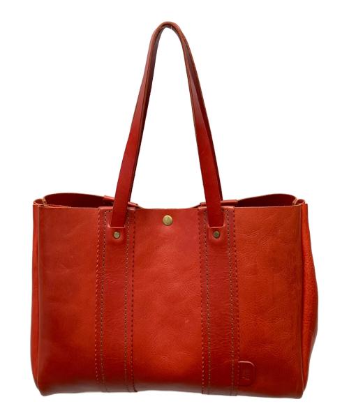 Herz（ヘルツ）Herz (ヘルツ) レザートートバッグ レッドの古着・服飾アイテム