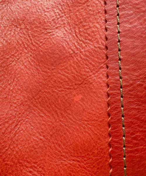 Herz（ヘルツ）Herz (ヘルツ) レザートートバッグ レッドの古着・服飾アイテム